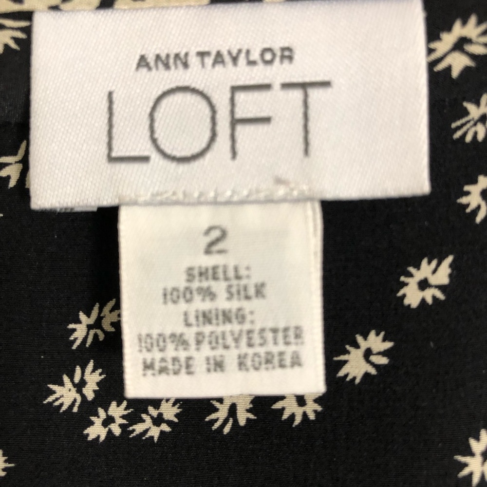 Ann Taylor Loft Silk Skirt - Picture 3 of 4